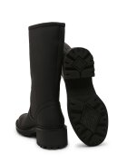 Twinset Actitude Cizme Biker cu adaos de piele