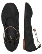 TWINSET Balerini cu adaos de piele