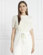 TWINSET Bluză | Regular Fit cu adaos de lână