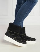 TWINSET Bocanci | piele | shearling cu adaos de lână