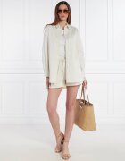 TWINSET Cămașă CAMICIONE | Relaxed fit | cu adaos de in