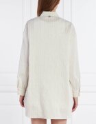 TWINSET Cămașă CAMICIONE | Relaxed fit | cu adaos de in