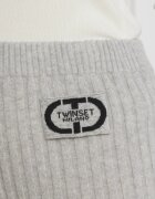 TWINSET De lână pantaloni de tricot | Regular Fit cu adaos de cașmir