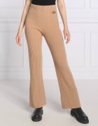 TWINSET De lână pantaloni de tricot | Relaxed fit cu adaos de cașmir