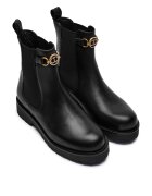 TWINSET De piele ghete chelsea