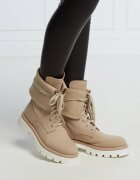 TWINSET Insulete Anfibio cu adaos de piele