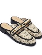 TWINSET Mules (încălțăminte) Sabot cu adaos de piele