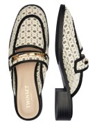 TWINSET Mules (încălțăminte) Sabot cu adaos de piele