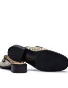 TWINSET Mules (încălțăminte) Sabot cu adaos de piele