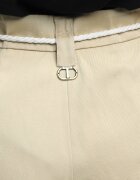 TWINSET Pantaloni scurți | Relaxed fit | cu adaos de in