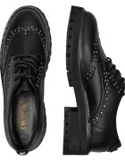 TWINSET Pantofi derby cu adaos de piele