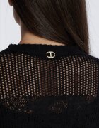 TWINSET Pulover | Regular Fit cu adaos de lână