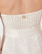 TWINSET Salopetă | Loose fit | cu adaos de in