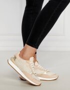 TWINSET Sneakers cu adaos de piele