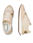 TWINSET Sneakers cu adaos de piele