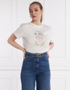 TWINSET Tricou PINK HEART | Regular Fit