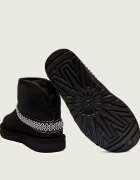 UGG Bocanci Classic Mini Crescent | piele întoarsă | lână