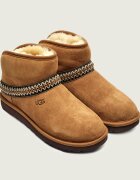 UGG Bocanci Classic Mini Crescent | piele întoarsă | lână