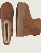 UGG Bocanci Classic Mini Platform | lână | piele întoarsă