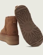 UGG Bocanci Classic Mini Platform | lână | piele întoarsă
