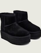 UGG Bocanci Classic Mini Platform | lână | piele întoarsă