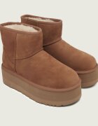 UGG Bocanci Classic Mini Platform | lână | piele întoarsă