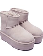 UGG Bocanci Classic Mini Platform | piele întoarsă