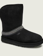 UGG Bocanci Classic Short Crescent | lână | piele întoarsă