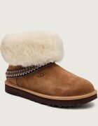 UGG Bocanci Classic Short Crescent | piele întoarsă | wełna | shearling