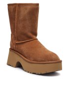 UGG Bocanci Classic Short New Heights | piele întoarsă | lână