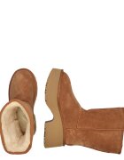 UGG Bocanci Classic Short New Heights | piele întoarsă | lână