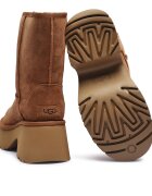 UGG Bocanci Classic Short New Heights | piele întoarsă | lână