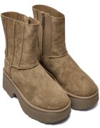 UGG Bocanci Classic Twin New Heights | piele întoarsă