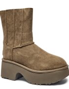 UGG Bocanci Classic Twin New Heights | piele întoarsă