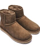 UGG Bocanci M CLASSIC MINI | piele întoarsă