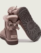 UGG Bocanci Mini Bailey Bow II | piele întoarsă