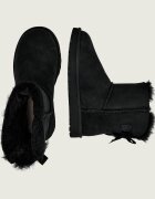 UGG Bocanci Mini Bailey Bow II | piele întoarsă | wełna | shearling