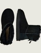 UGG Bocanci Mini Bailey Bow II | piele întoarsă | wełna | shearling