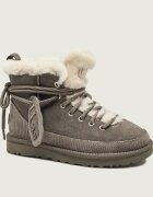 UGG Bocanci W Classic Heritage | piele întoarsă | wełna | shearling