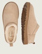 UGG Bocanci W CLASSIC MICRO | piele întoarsă (zamsz) | cu adaos de lână