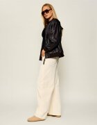 UGG Bocanci W Classic Mini Deconstructed | lână | piele întoarsă