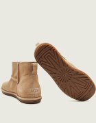 UGG Bocanci W Classic Mini Deconstructed | lână | piele întoarsă