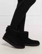UGG Bocanci W Classic Mini | piele întoarsă | lână