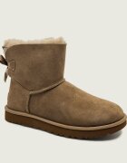 UGG Bocanci W Mini Bailey Bow II | piele întoarsă