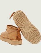UGG Bocanci W ULTRA MINI CRAFTED REGENERATE | lână | piele întoarsă