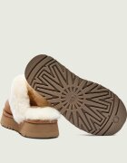 UGG Căptușite papuci de casă DISQUETTE | piele întoarsă | shearling