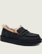 UGG De piele căptușite pantofi loafer W Ellis cu adaos de lână