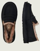 UGG De piele căptușite pantofi loafer W Ellis cu adaos de lână