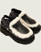 UGG De piele mule 2 în 1 Esmee | shearling cu adaos de lână