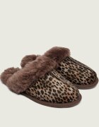 UGG De piele papuci de casă Scuffette Caspian | shearling